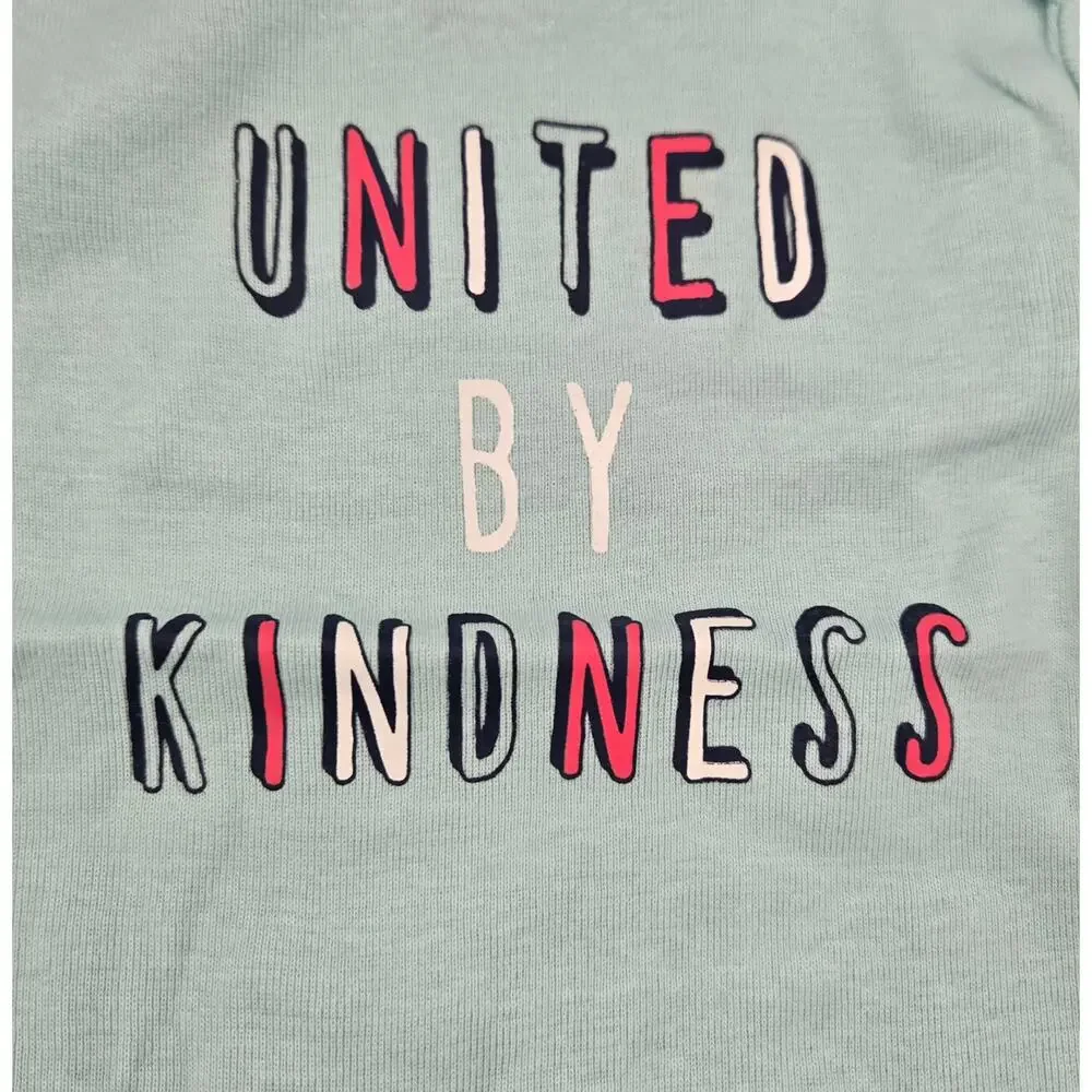 Carter's 6 Month One Piece Bodysuit United by Kindness Light Blue-Green